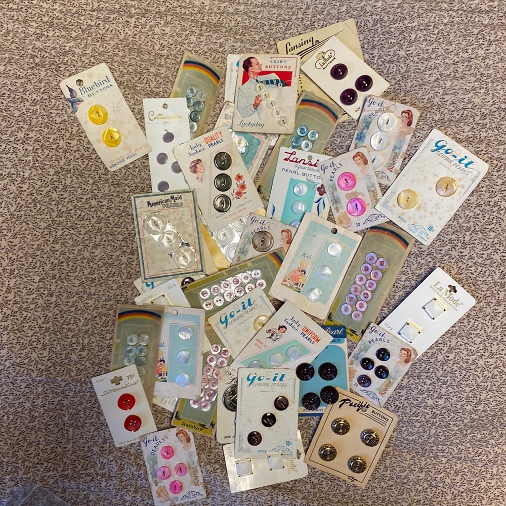 Vintage buttons